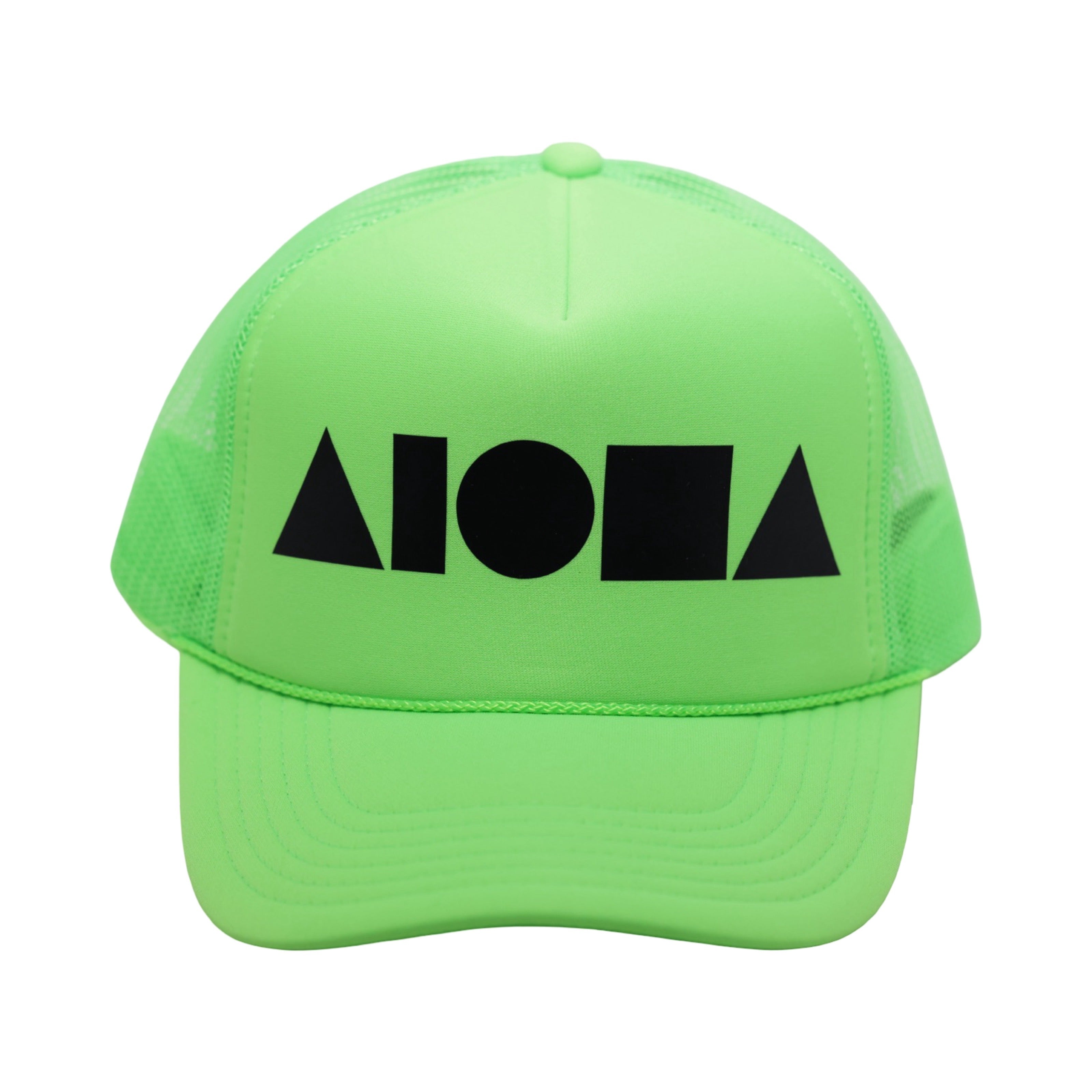 NEON GREEN/BLACK Adult Trucker