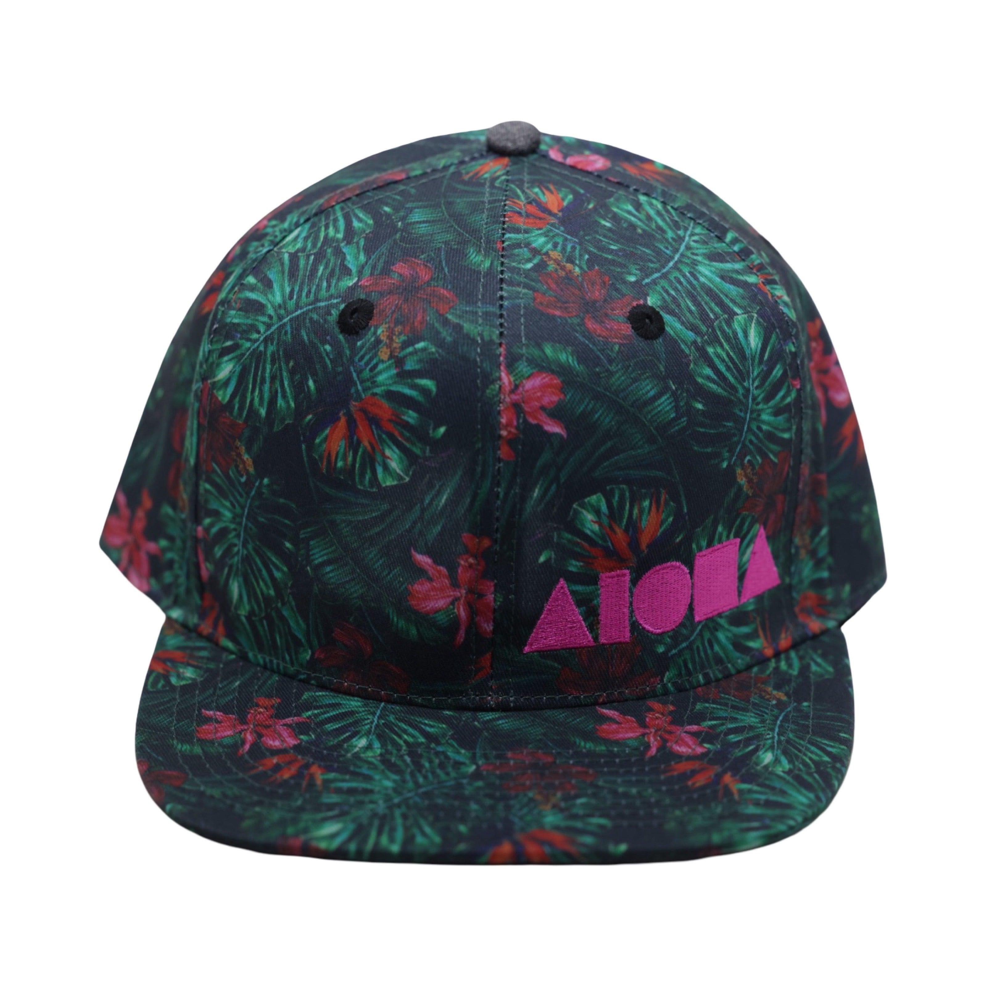 HIBISCUS JUNGLE Adult Snapback