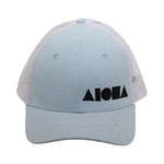 BABY BLUE SKIES Adult Curved Bill Snapback
