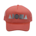 CORAL/SILVER Adult Trucker