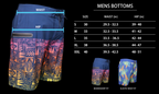 RACER Navy Adult Board Shorts