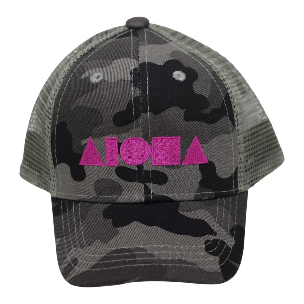 GRAY CAMO Toddler Snapback