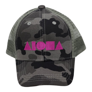 GRAY CAMO Toddler Snapback