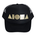 BLACK/GOLD Adult Trucker