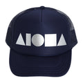 NAVY/SILVER Youth Trucker