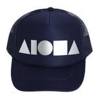 NAVY/SILVER Youth Trucker