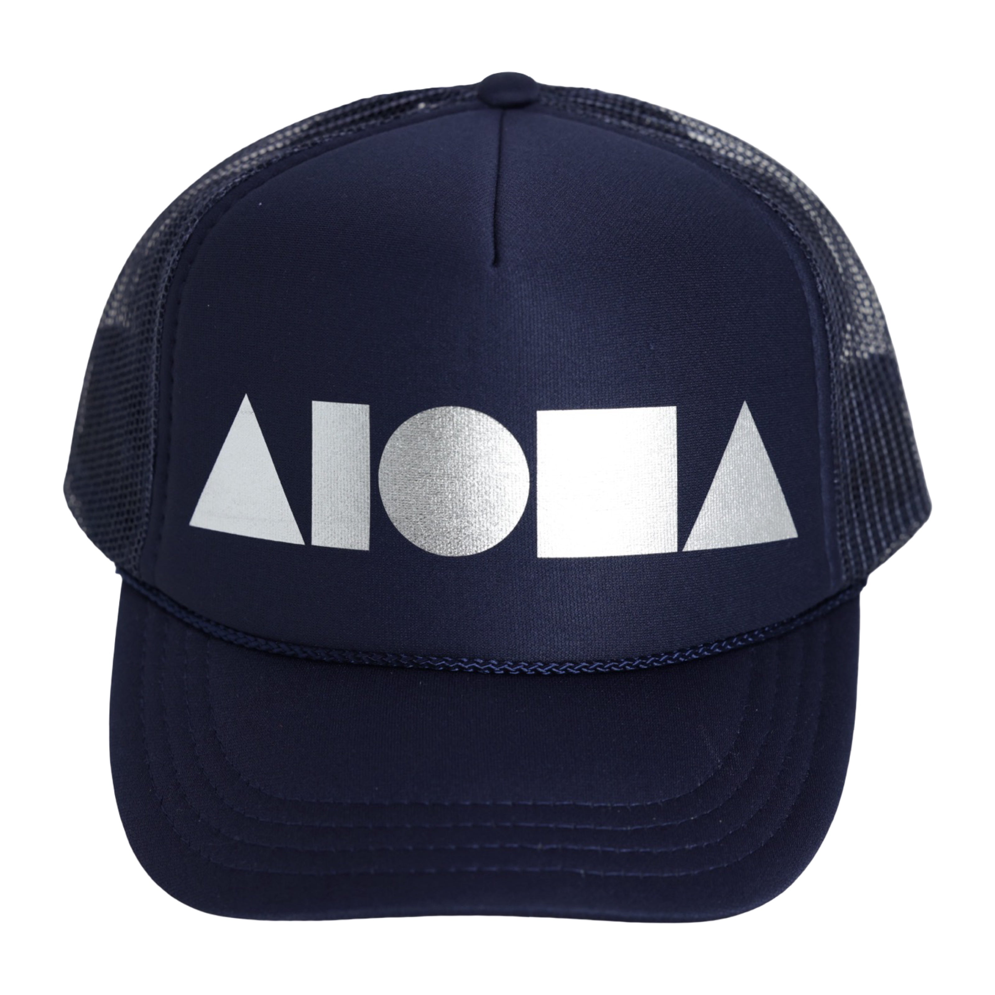 NAVY/SILVER Adult Trucker