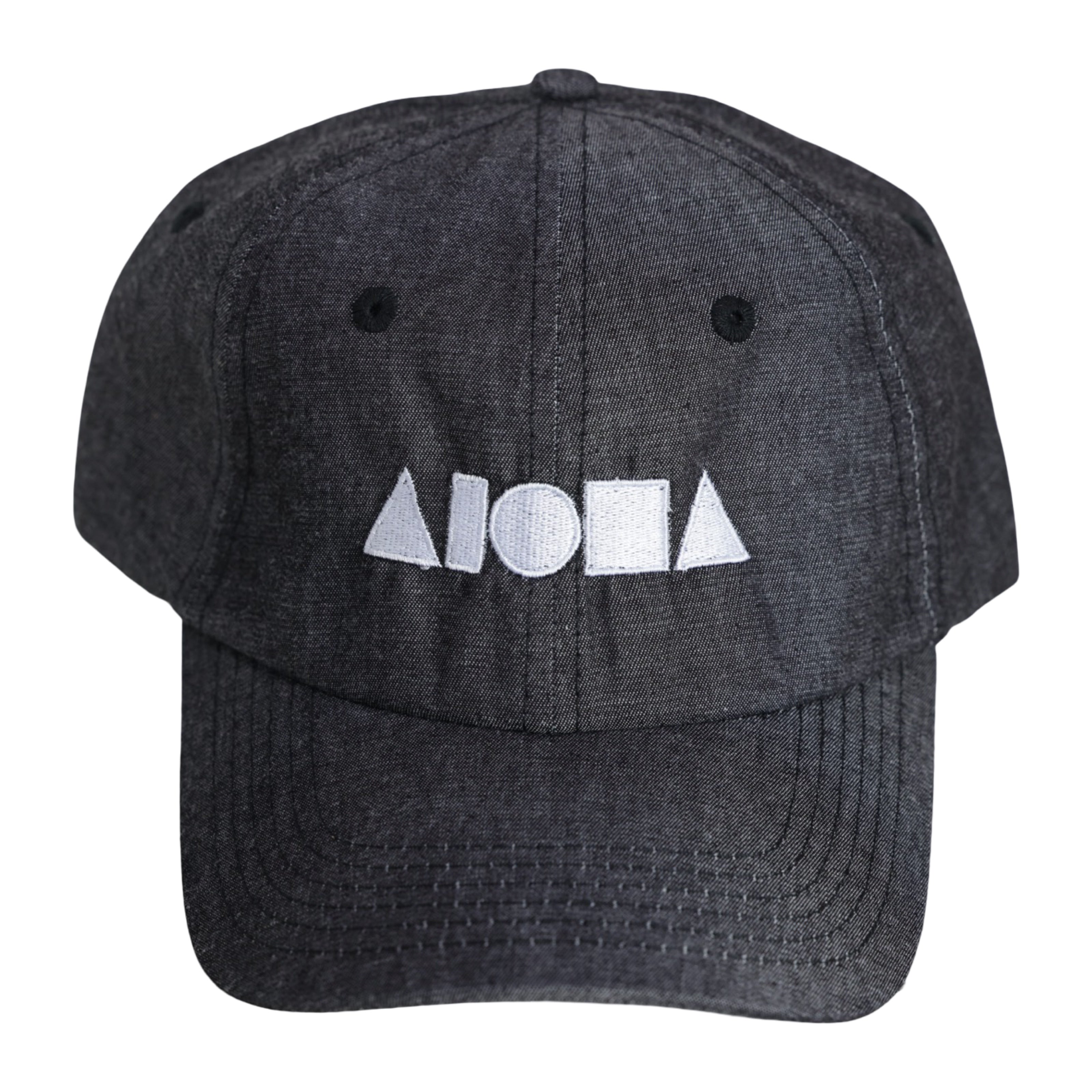 CHARCOAL DENIM Adult Curved Bill Baseball Cap