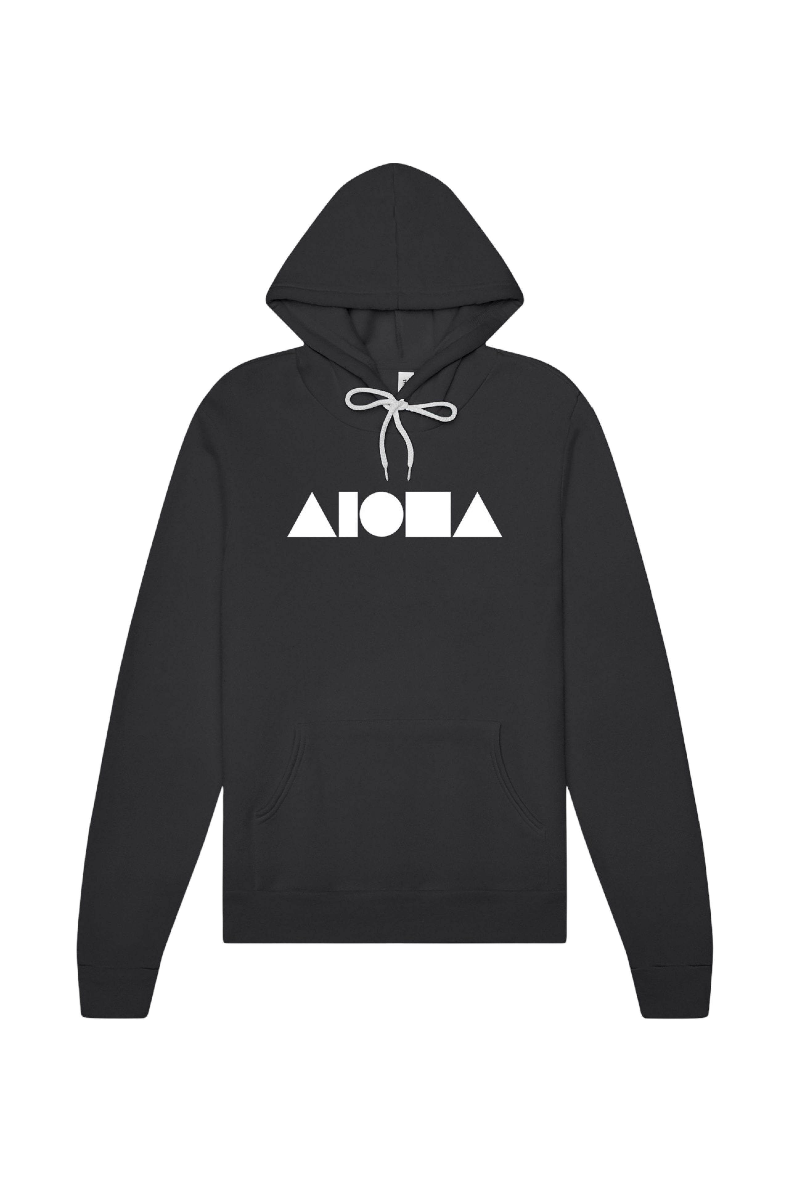 ALOHA SHAPES Dark Grey Unisex Pullover Fleece Hoodie