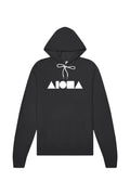 ALOHA SHAPES Dark Grey Unisex Pullover Fleece Hoodie