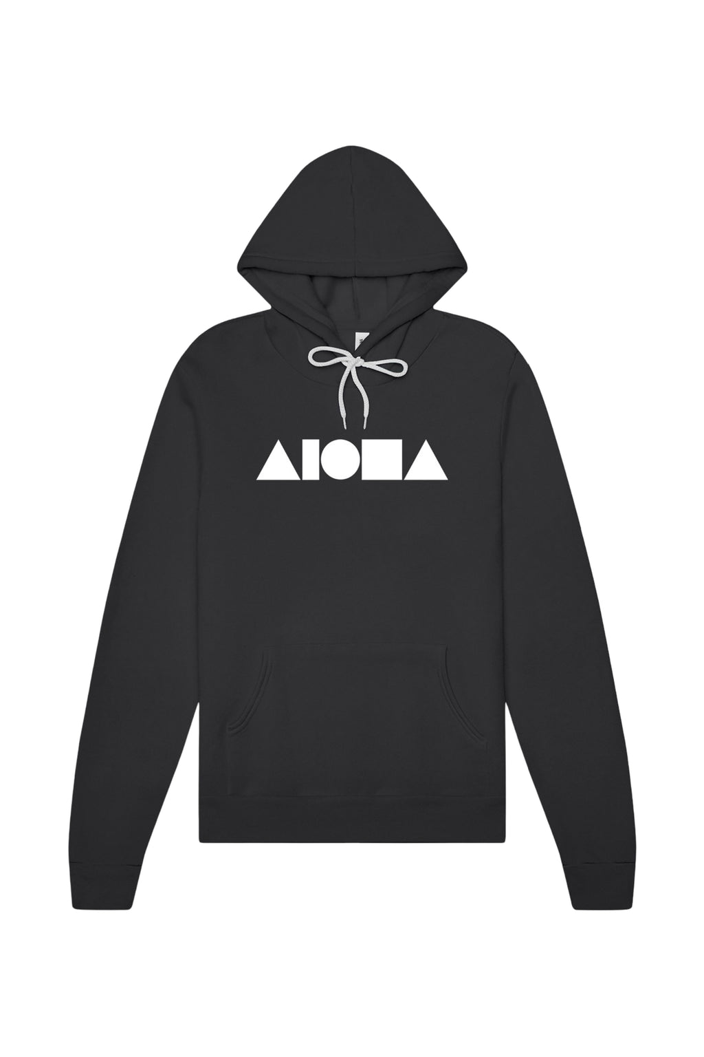 ALOHA SHAPES Dark Grey Unisex Pullover Fleece Hoodie