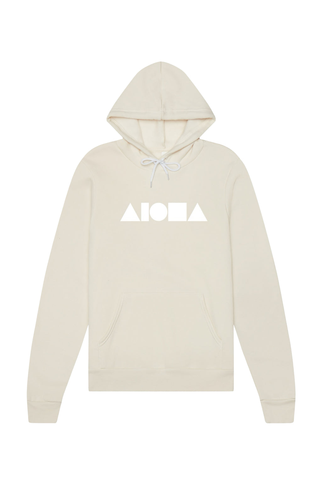 ALOHA SHAPES Natural Unisex Pullover Fleece Hoodie