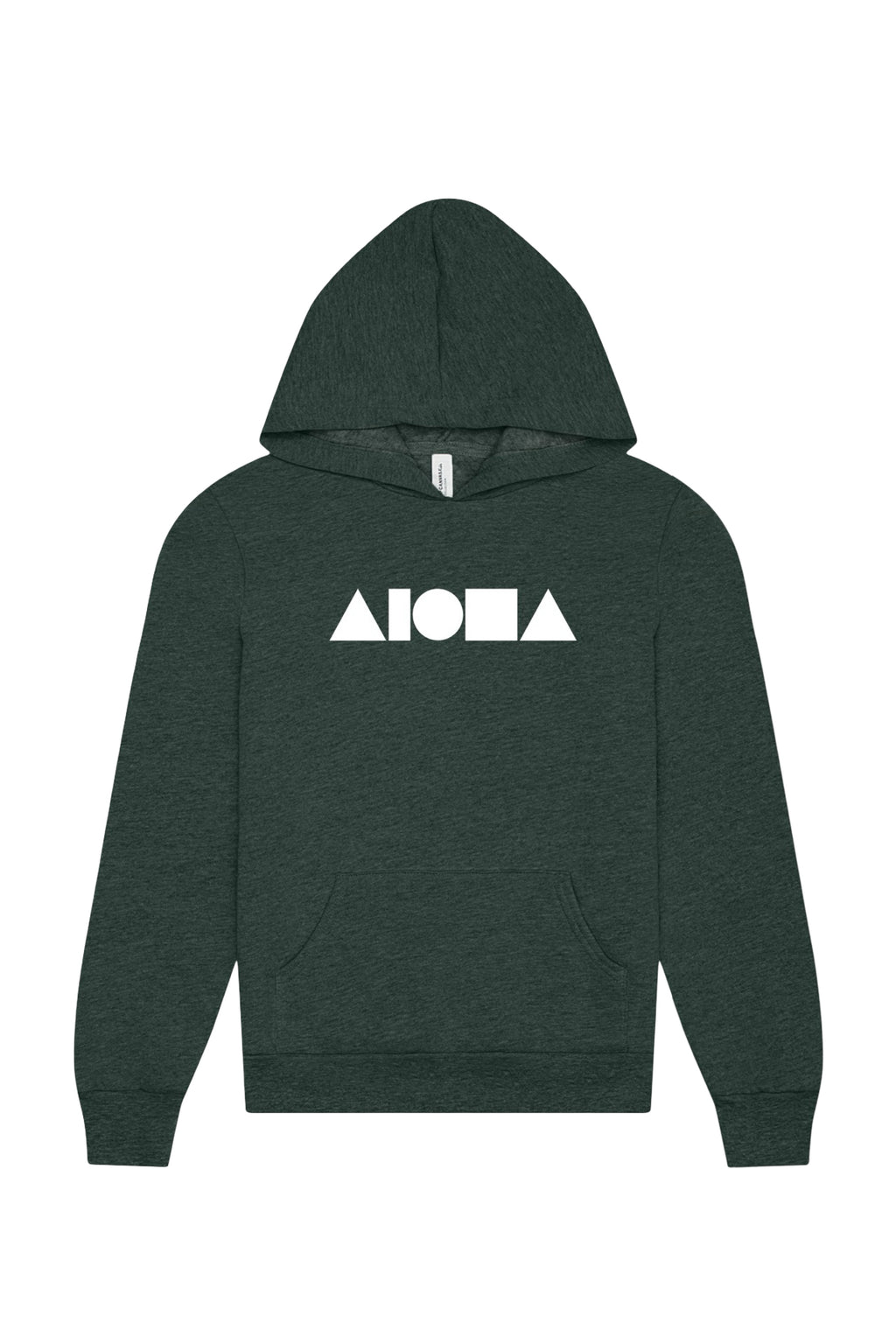 ALOHA SHAPES Heather Forest Youth Pullover Fleece Hoodie