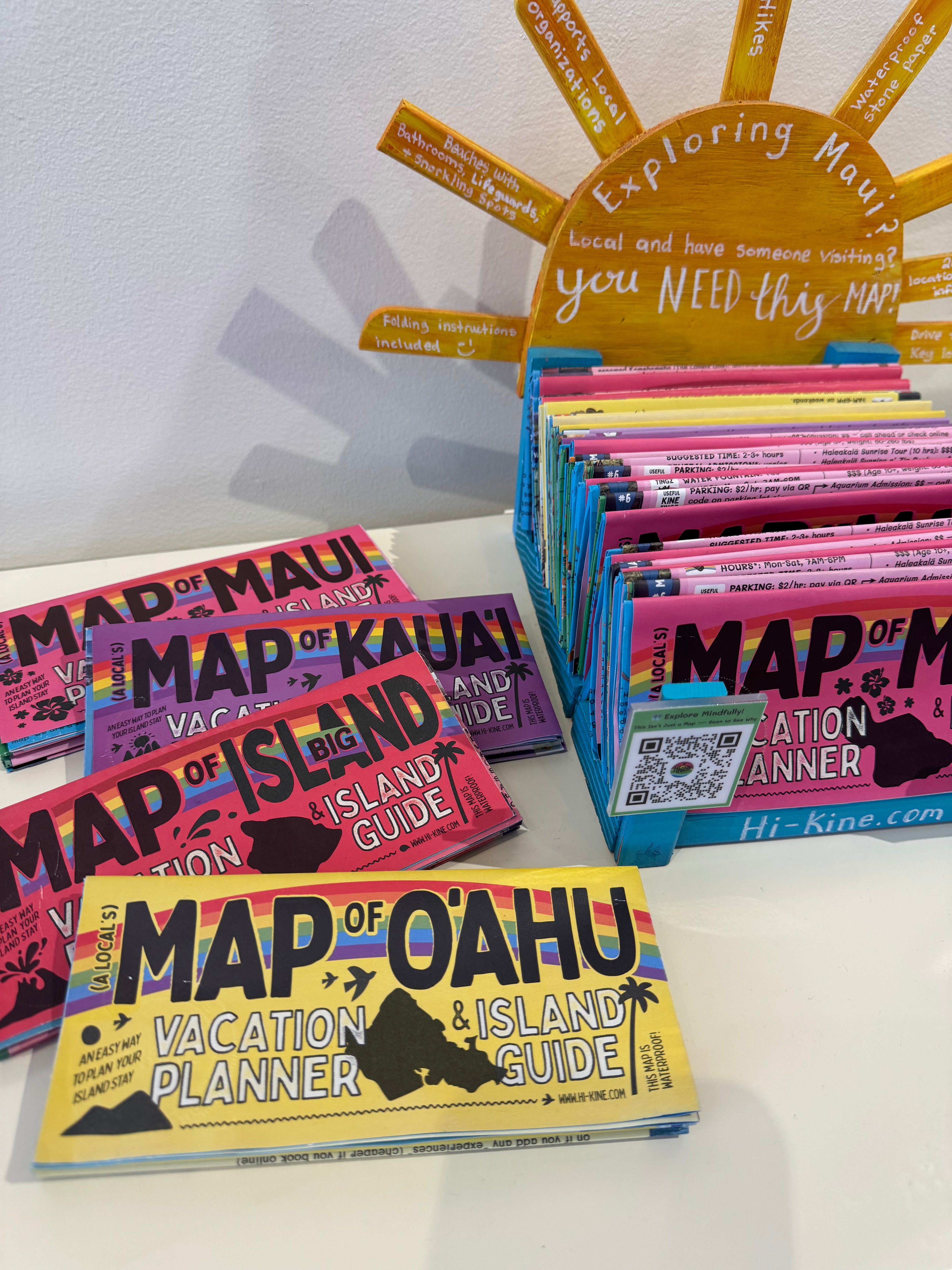 HI-KINE Island Guide Map