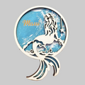 MERMAID MAUI Magnet