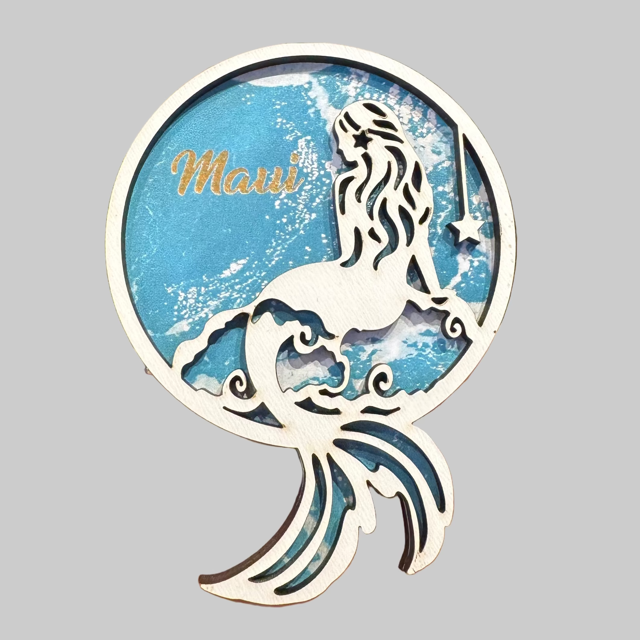 MERMAID MAUI Magnet