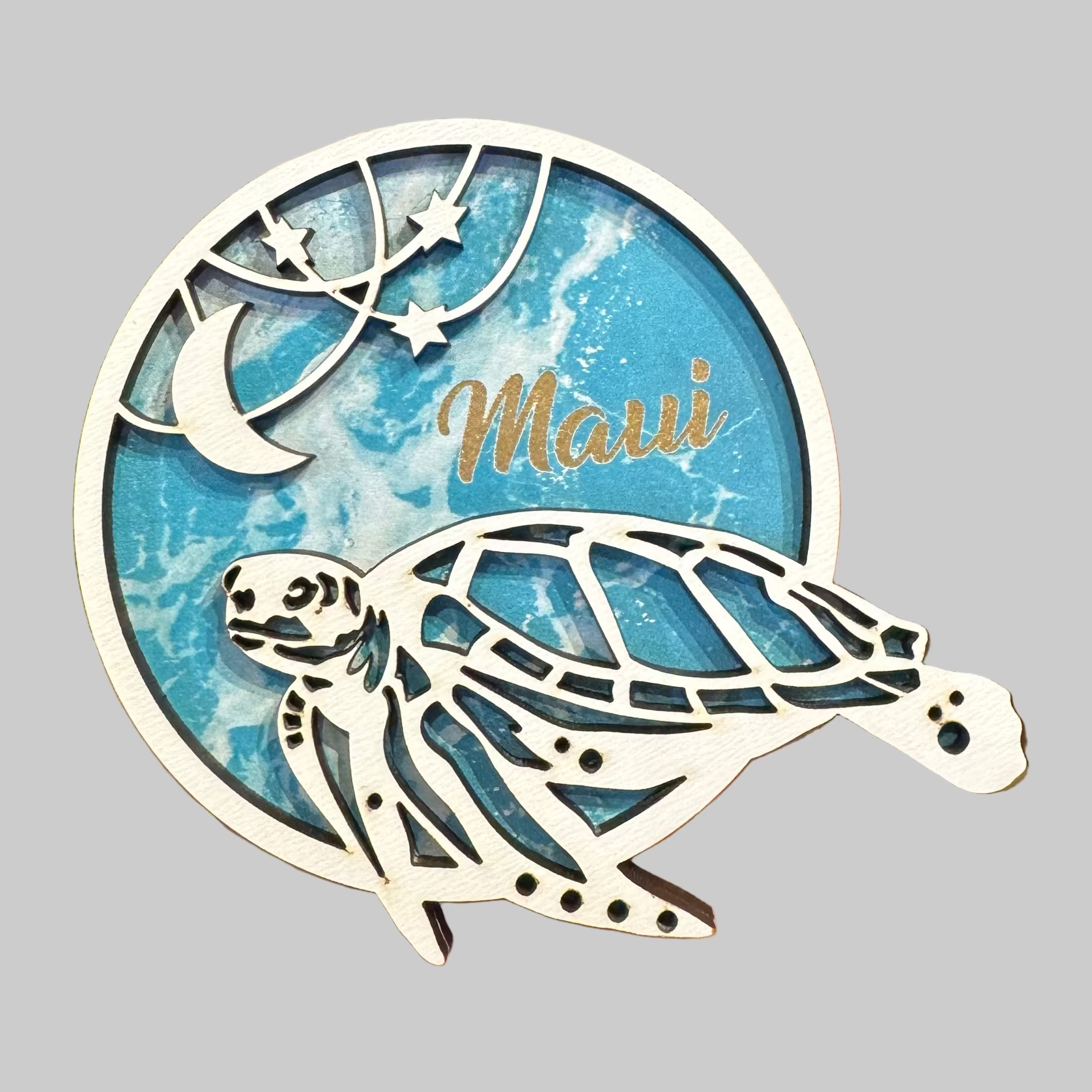 TURTLE MAUI Magnet
