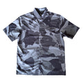 NO KA OI Greyscale Camo Button-up Aloha Shirt