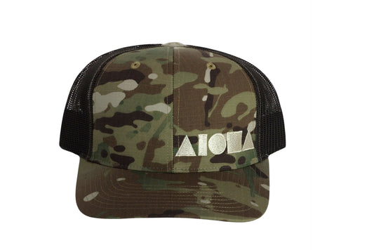 WOODLAND CAMO Adult Curved Bill Snapback