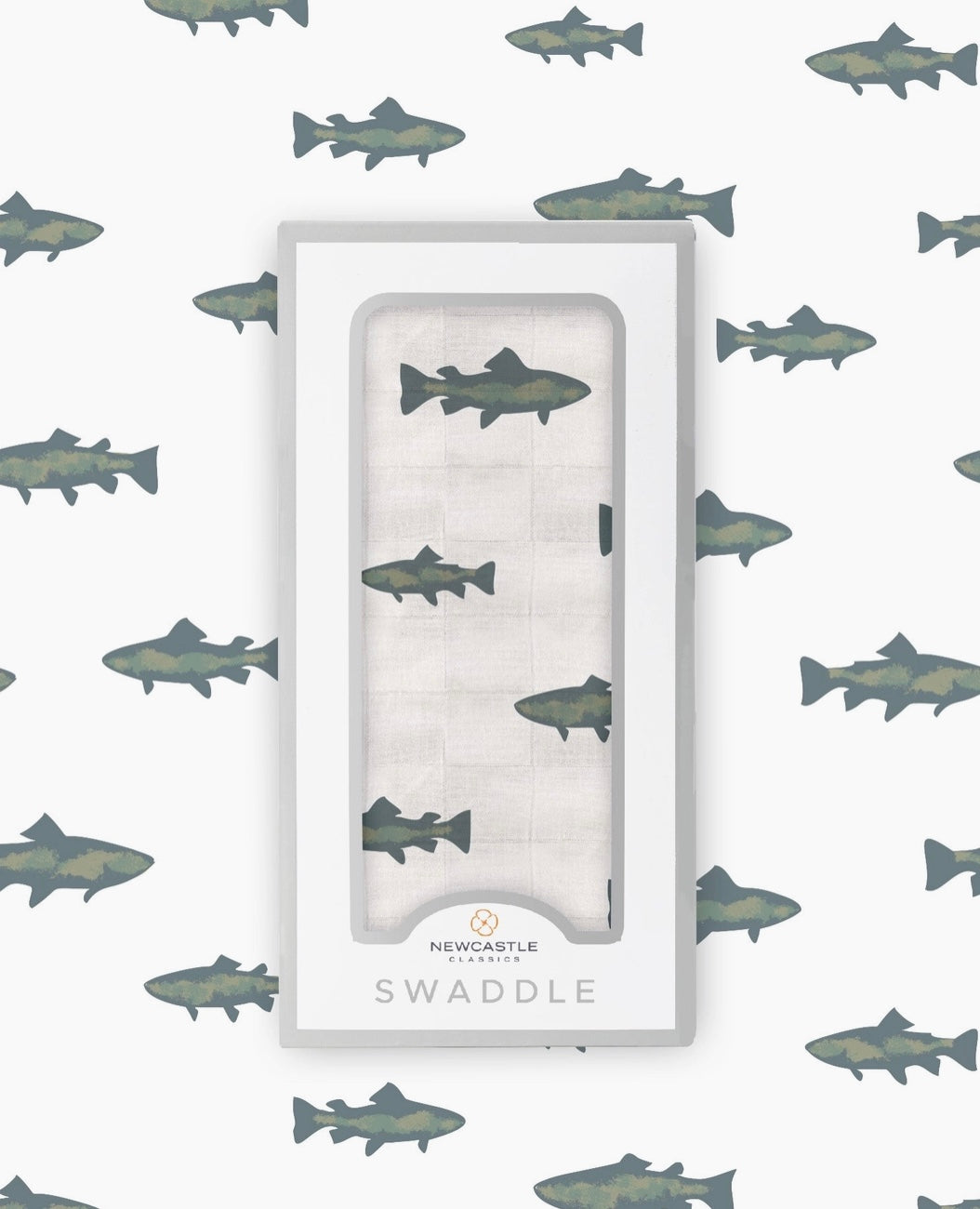 Gone Fishing Swaddle