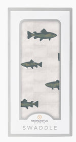 Gone Fishing Swaddle