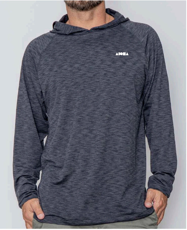 TRADES Heather Charcoal Unisex Performance Hoodie