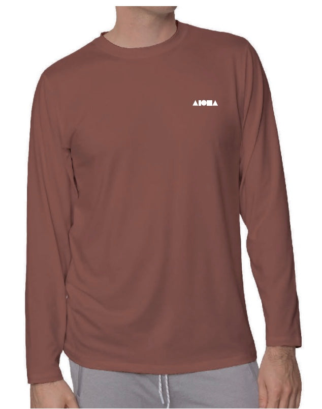 ANTIX Heather Red Sand UPF L/S