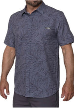 SUMBA Grey Short Sleeve Aloha Shirt