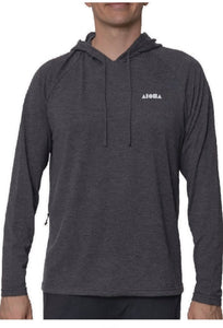 ABACO Heather Charcoal Unisex Performance Hoodie