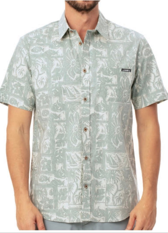OFFSHORE Short Sleeve Aloha Shirt