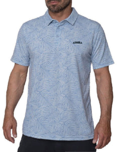 FORE Blue UPF50 Polo Shirt