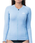 BERMUDA Sky Zip Front Rashguard