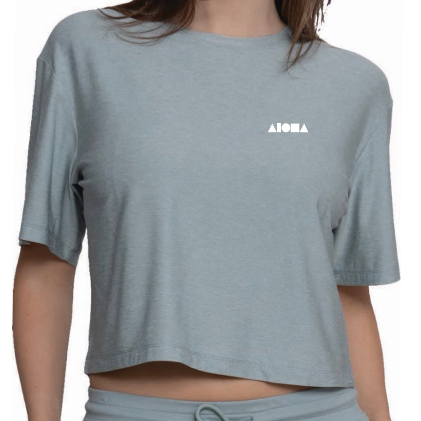 ARIA Heather Seafoam UPF50 S/S