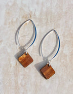KANU Koa Wood Silver Earrings