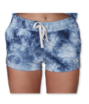 KAYLA Navy Cotton Shorts Wholesale