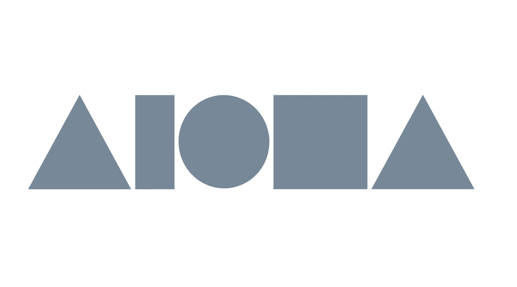 SOLID SLATE Aloha Shapes Vinyl Decal Sticker