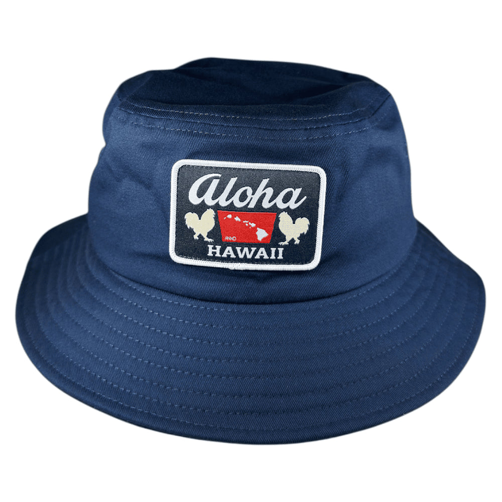 HAWAII ANXD Navy Bucket Hat