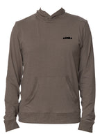 SILVA Heather Coffee Unisex UPF50 Performance Hoodie