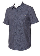 SUMBA Grey Short Sleeve Aloha Shirt