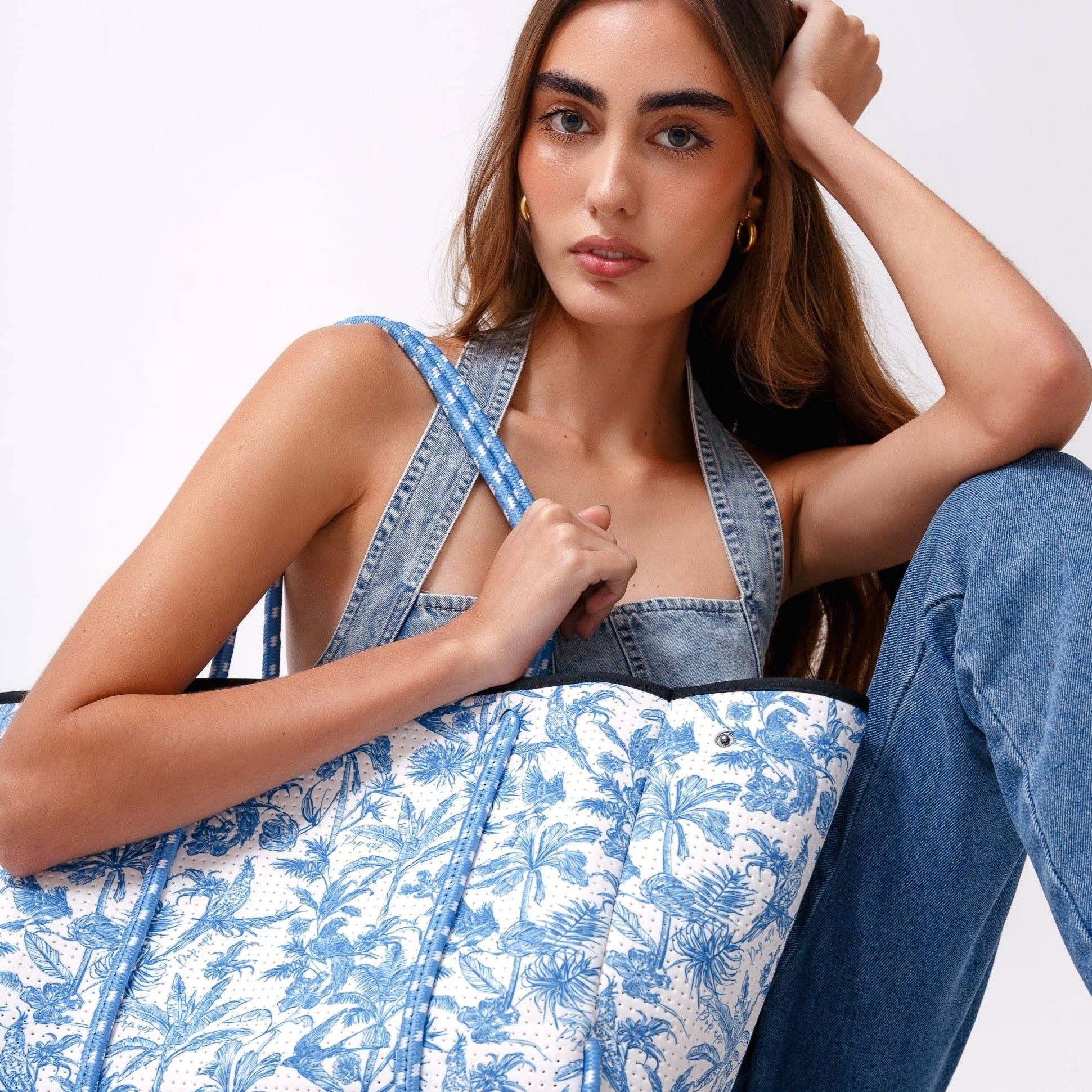 EVERYDAY TOTE BAG - BLUE TOILE