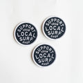 SUPPORT YOUR LOCAL SURF SHOP Decorative Iron On Embroidered Patch | Union Made