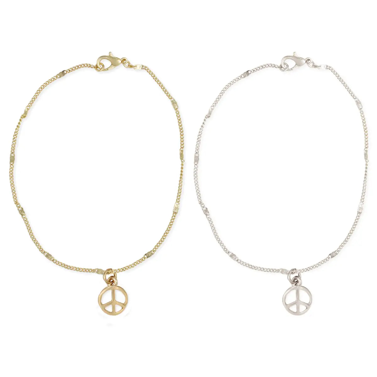 PEACE Anklet