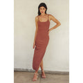 KEEP IT SIMPLE Antique Rose Midi Dress