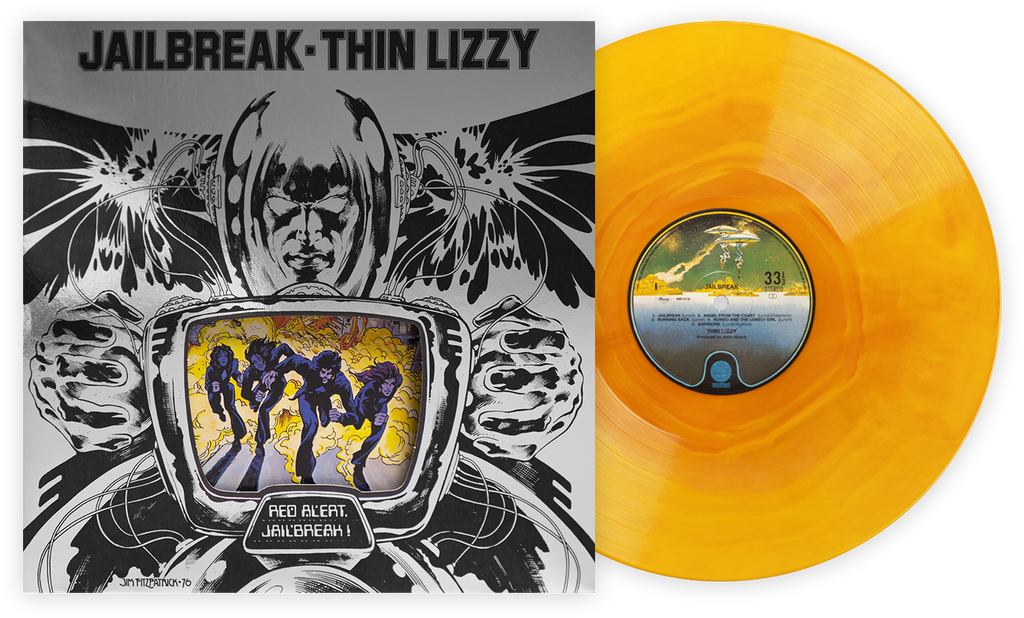 Thin Lizzy — Jailbreak | 1976 Rock Vinyl LP: Default Title