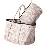 EVERYDAY TOTE BAG - PALM DREAMS BEIGE
