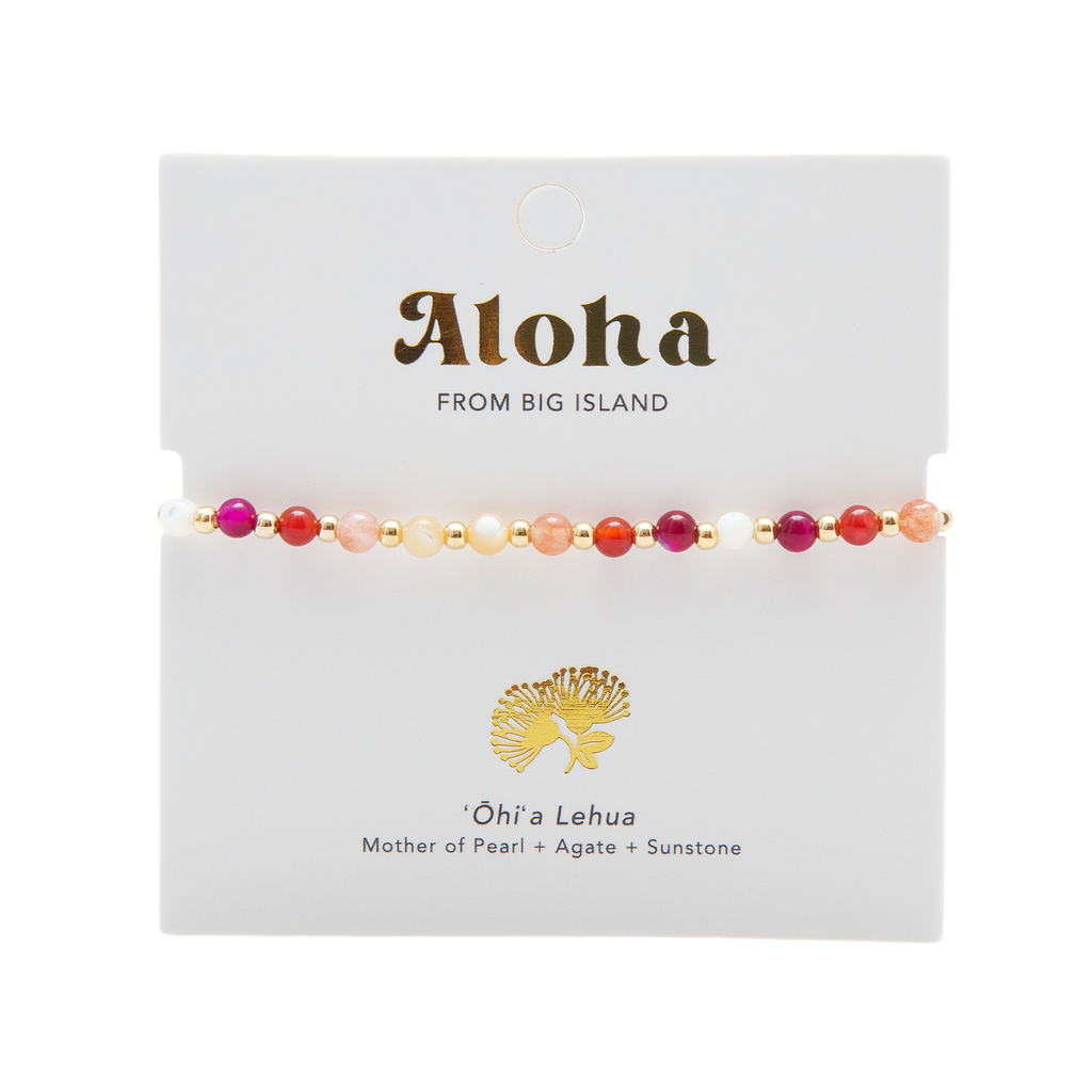 BIG ISLAND 4mm Hawaii Healing Bracelet