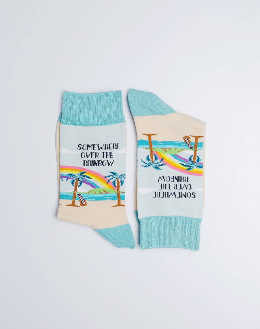 RAINBOW Women's Crew Socks | Hawaii Island Collection