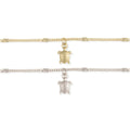TURTLE CHARM Anklet