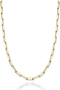 PAPERCLIP Link 18K Gold Chain | 3mm, 20"