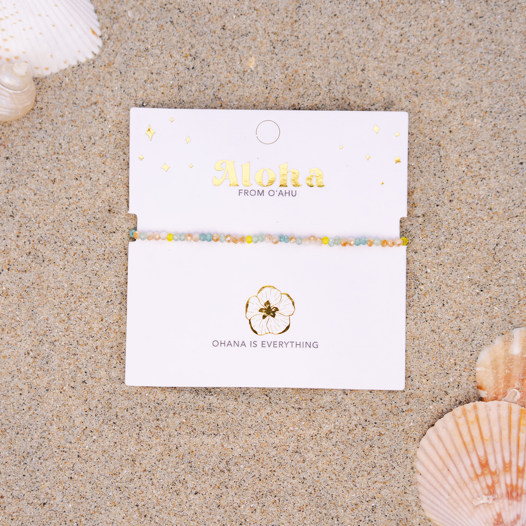 OAHU Hawaii Goddess Bracelet